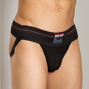 Black Men's Athletic Jockstrap